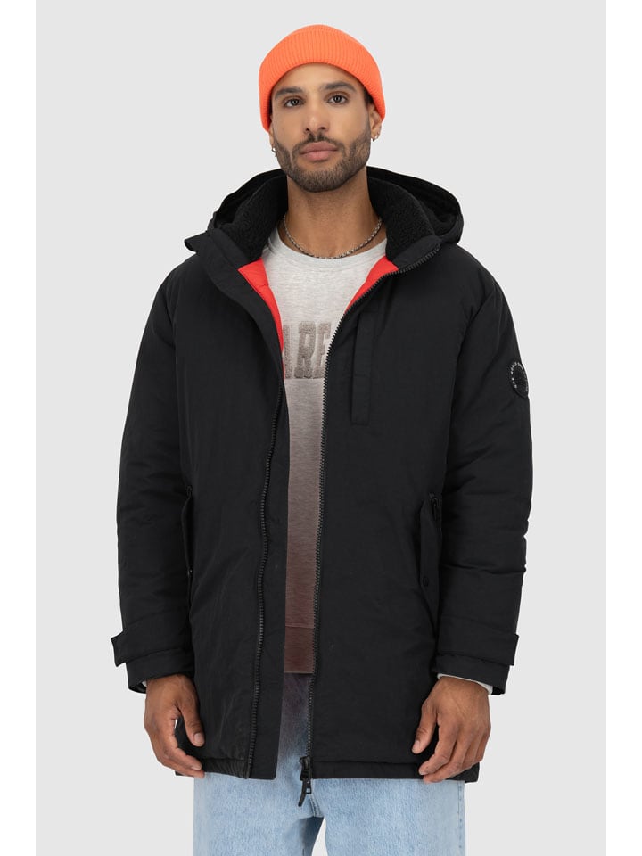 alife and kickin Winterparka "Noel" in Schwarz - L