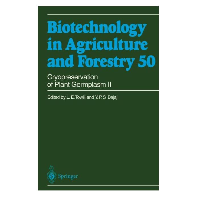 Springer Cryopreservation of Plant Germplasm II (Englisch, Softcover, E Towill, L.E. Towill, L/P S Bajaj, Yashpal P. S. Bajaj) (55375239)