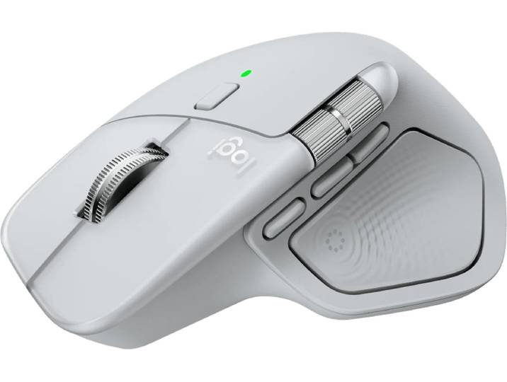 Logitech MX Master 4 voor Mac Zilver