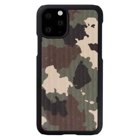 Man.Wand &WOOD SmartPhone case iPhone 11 Pro camouflage juodas (Apple iPhone 11 Pro) (1000001028)