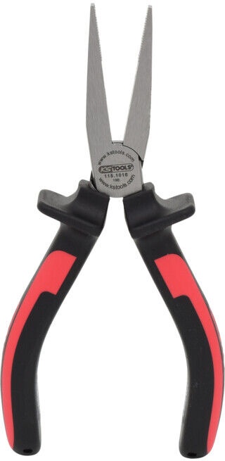 ERGOTORQUE Pince à bec plat, denté 160mm ; KS Tools (115.1016)