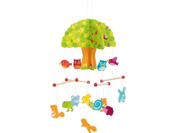 Goki - Mobiel, het boomhuis speelgoed en accessoires voor kinderbed, meerkleurig (52873)