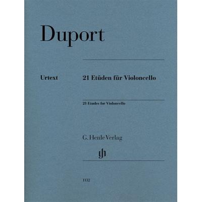 Jean-Louis Duport - 21 Etüden für Violoncello -