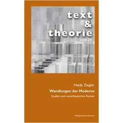 Wandlungen der Moderne, Fachbücher von Heide Ziegler
