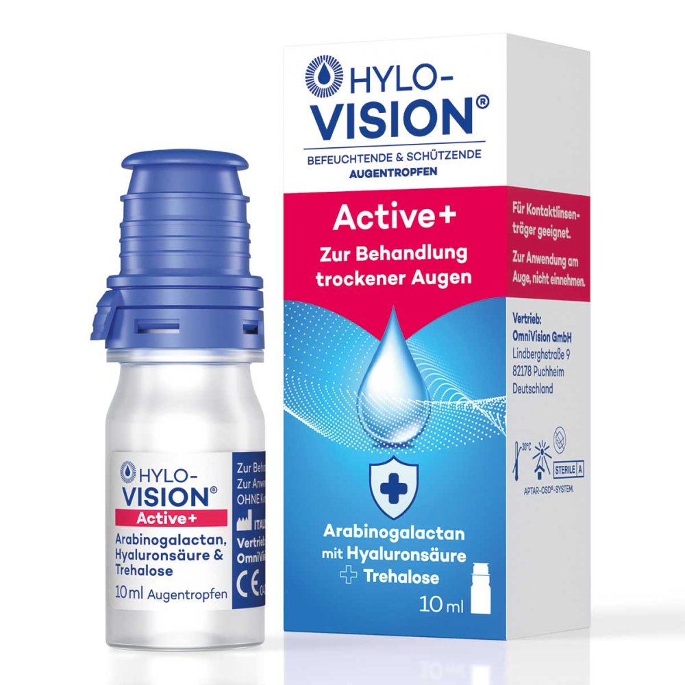 OmniVision GmbH Hylo-Vision Active+ Augentropfen 19979877