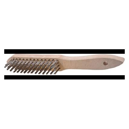 Tecwerk Drahtbürste Länge 295 mm 0,35 mm VA 3-reihig (2000841053)