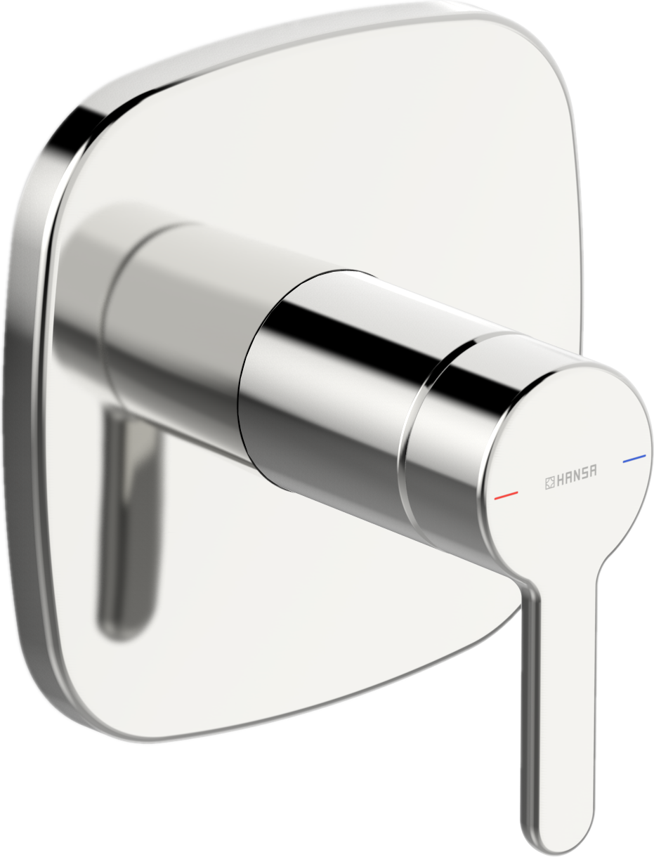 Hansadesigno Hansa Hansadesigno mitigeur de douche, avec Hansadesigno fonctionnel, chrome