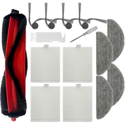 Roboparts Zubehör-Set für Roborock Q7 M5 / Q7 L5 / Q7 BF / Q7T+, Staubsauger Roboter Zubehör