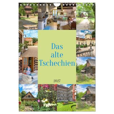 Das alte Tschechien (Wandkalender 2027 DIN A4 hoch), CALVENDO Monatskalender