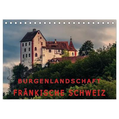 Burgenlandschaft Fränkische Schweiz (Tischkalender 2027 DIN A5 quer), CALVENDO Monatskalender