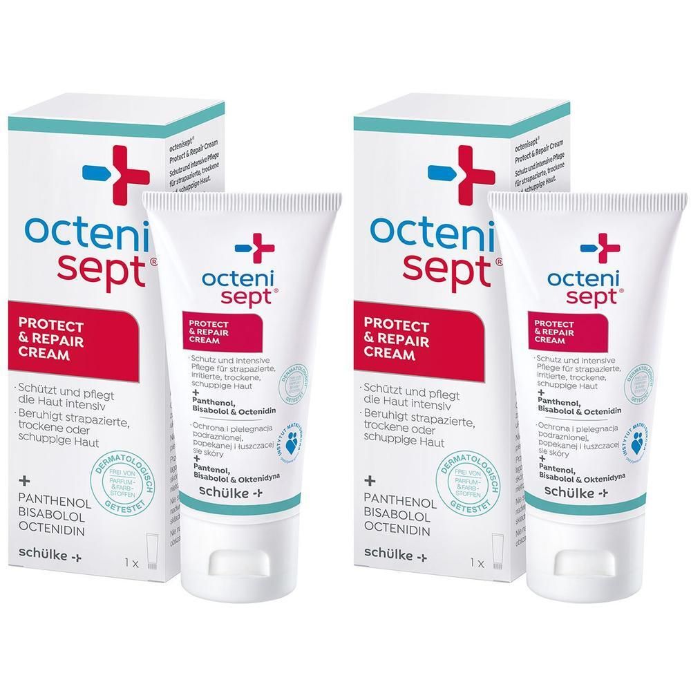 Octenisept Protect & Repair Cream 2x 2x50 ml Creme
