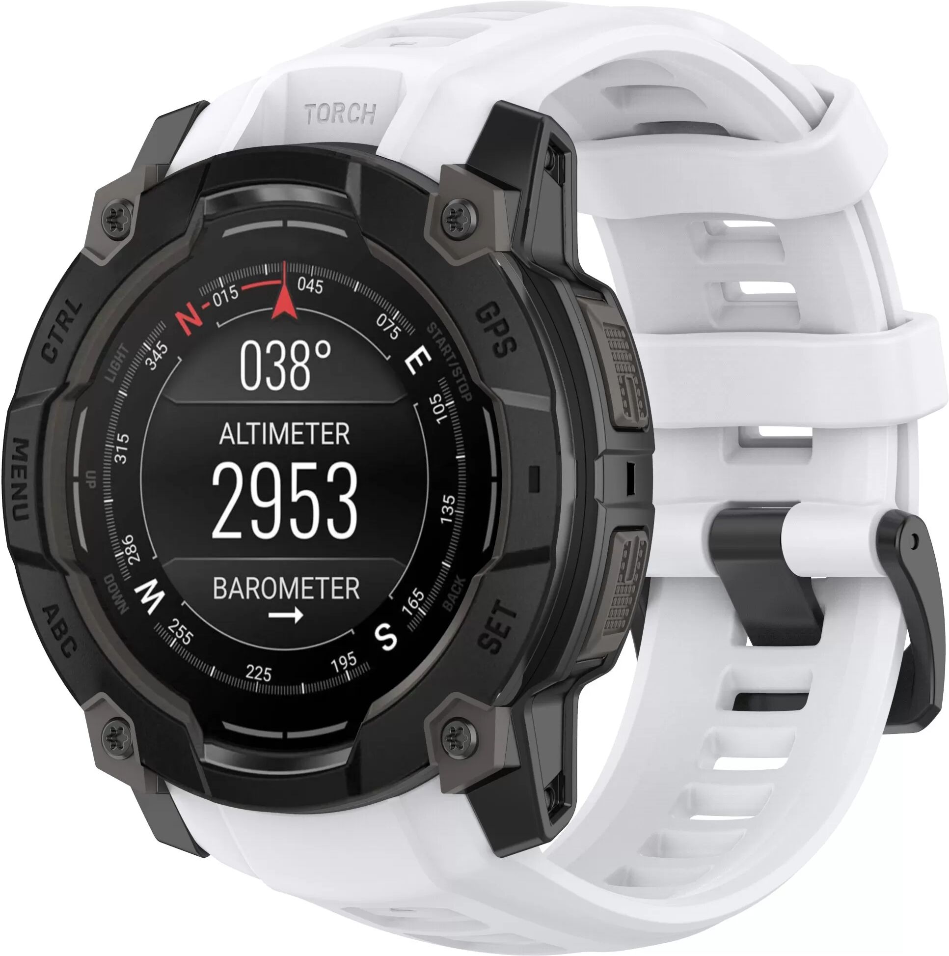 INF Premium Silikonarmband für Garmin Instinct 3 45mm Serie