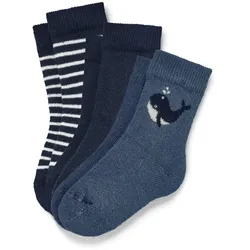 Tchibo - 3 Paar Babysocken - Baby - Gr. 16-18 - dunkelblau