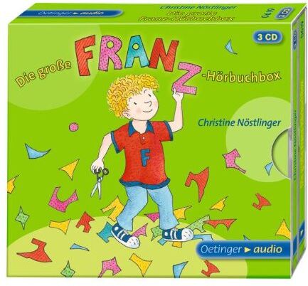 Christine Nöstlinger - Die große Franz-Hörbuchbox (3 CD): Ungekürzte Lesungen, ca. 101 min. - Preis vom 19.10.2026 19:33:35 h