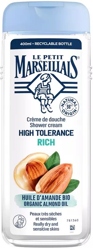 Le Petit Marseillais - Duschcreme Bio-Mandelöl Sensitive, 400 ml