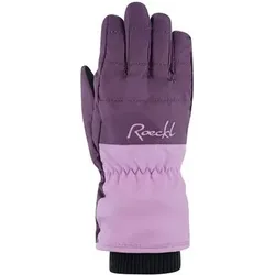 ROECKL SPORTS Kinder Handschuhe Karfi, Größe 4 in Lila Lila