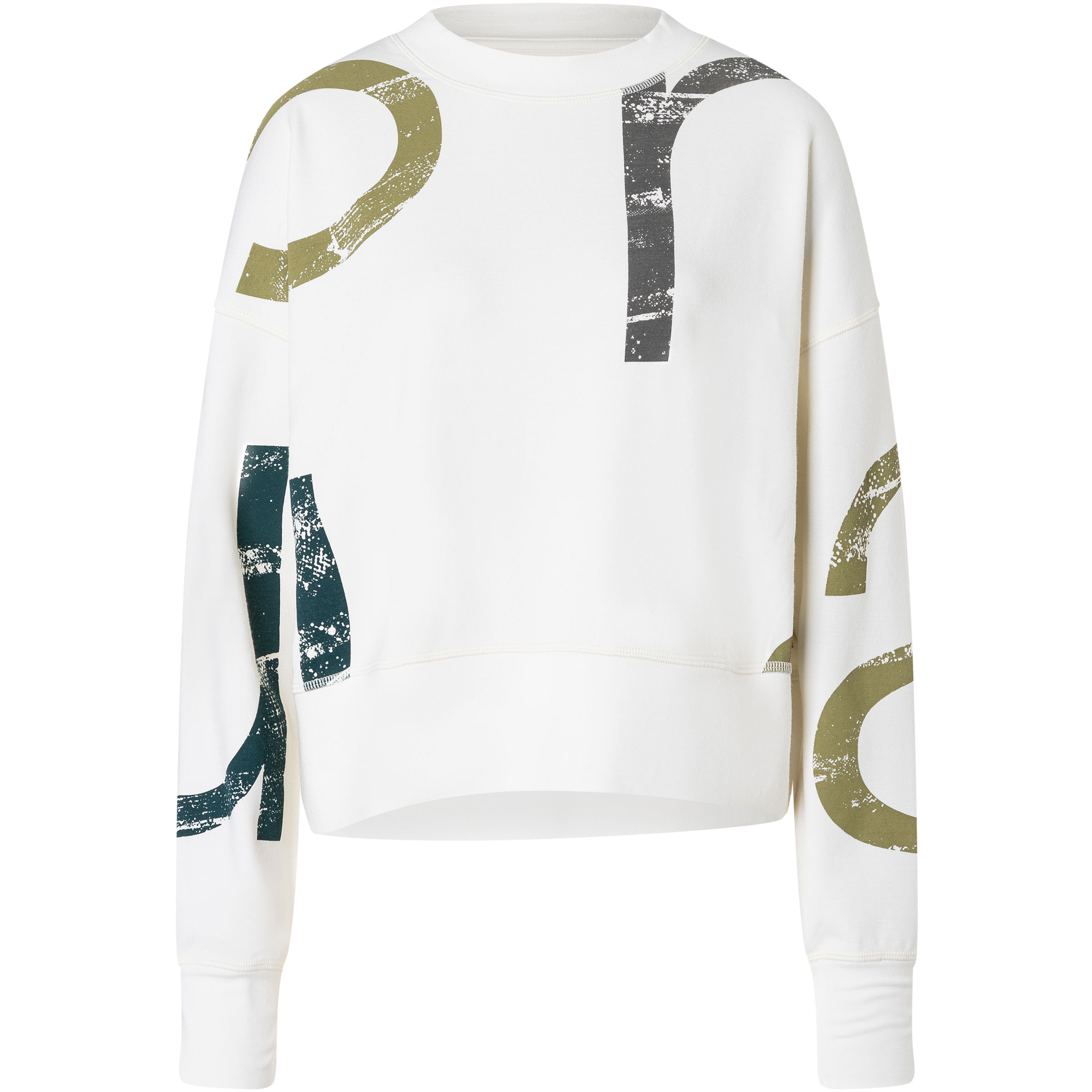 Super.Natural Capital Logo Krissini Damen Pullover weiss Größe S Trekking Hautfreundlich Merinowolle