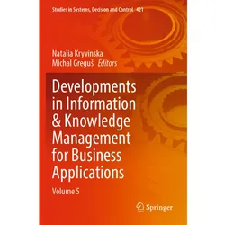 Developments in Information & Knowledge Management for Business Applications, Fachbücher