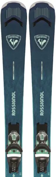All Mountain Ski Rossignol Arcade Damen 84 + K NX 12 (160cm - Blau)