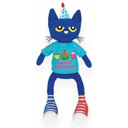 MerryMakers Pete the Cat Birthday Party Plush (14.40 cm)