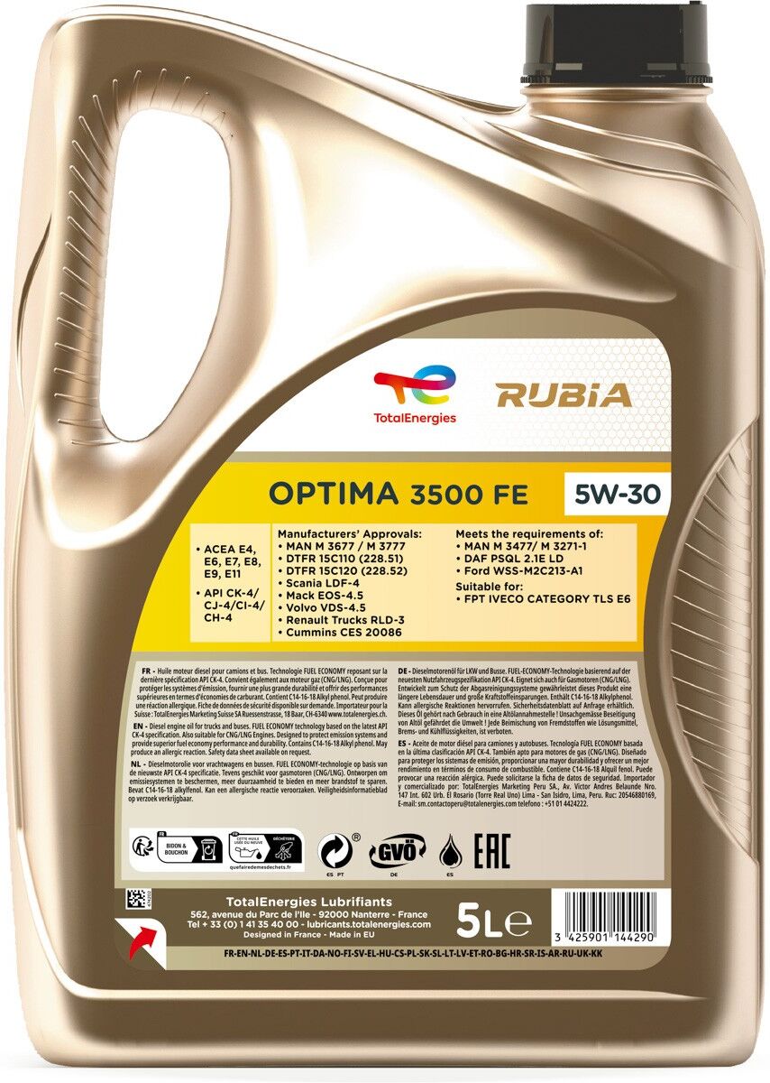 TotalEnergies 228208 Engine oil