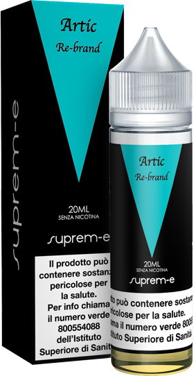 Suprem-e Artic Re-Brand Liquido Shot Mix 20ml Mentolo The Verde