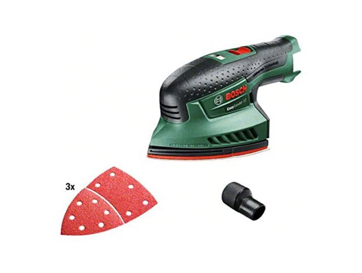 Bosch Ponceuse multi sans-fil EasySander 12 Compacte et sans fil pour les travaux de ponçage et les réparations courants EasySander 12 outil seul Outils électroportatifs