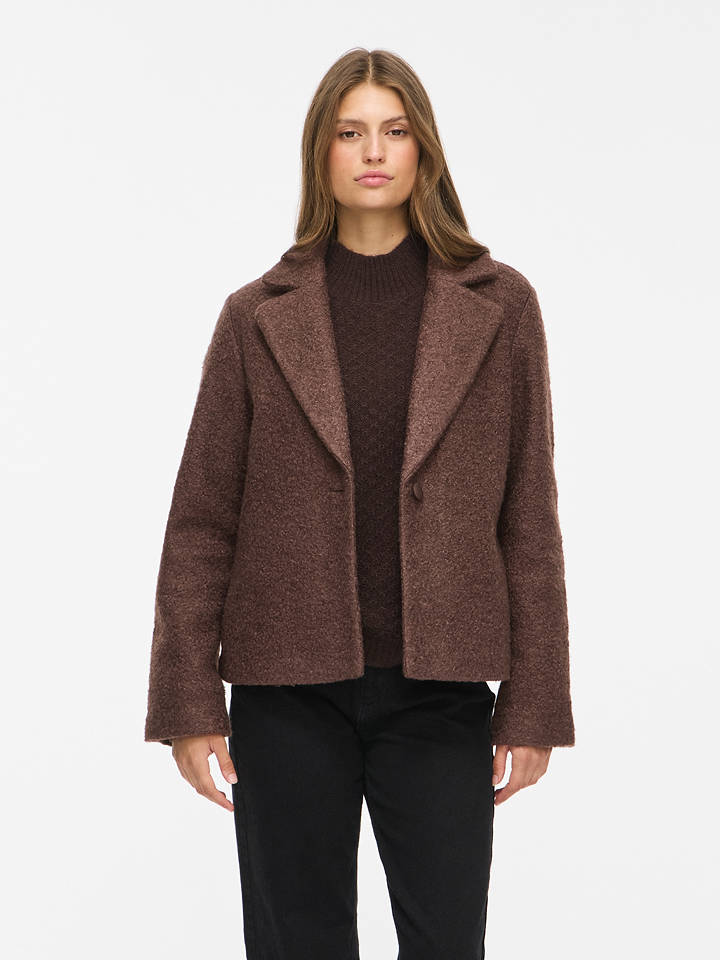 Vila Teddyjacke in Braun - 36
