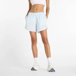 NEW BALANCE Damen Shorts Womens Running Short, Größe M in Weiß 41228