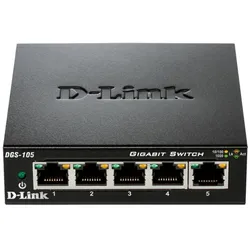 D-Link DGS-105, 5-Port Unmanaged Layer2 Gigabit Switch