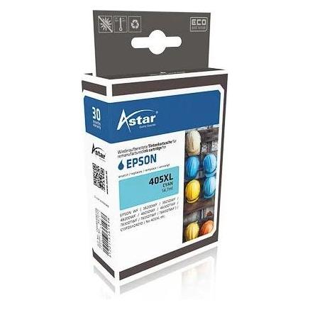 Astar Epson DuraBrite Ultra Ink Nr.405XL cyan inkl. Chip (AS70725)