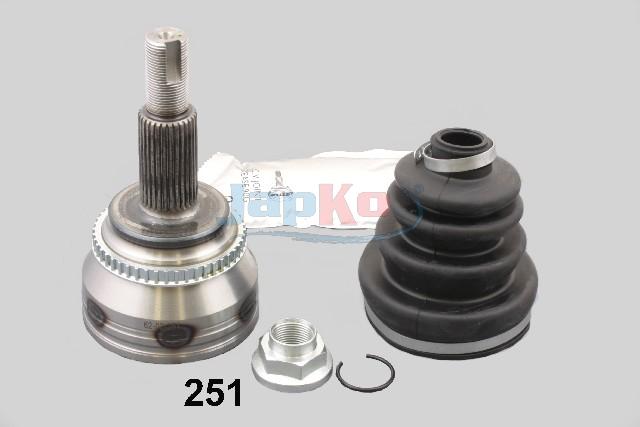 JAPKO Gelenksatz, Antriebswelle 62251 radseitig für TOYOTA