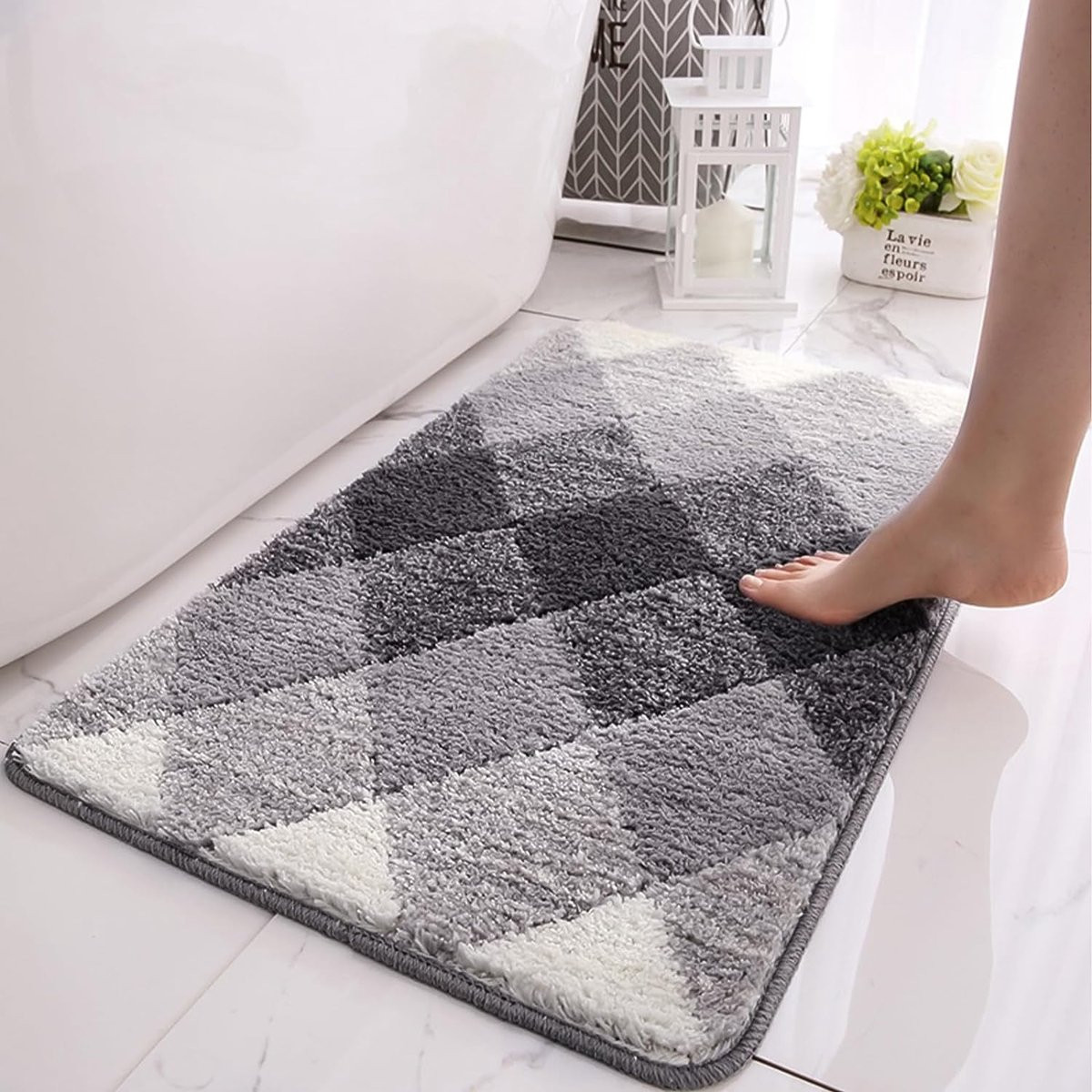 Antislip douchemat voor de badkamer, 40 x 60 cm
