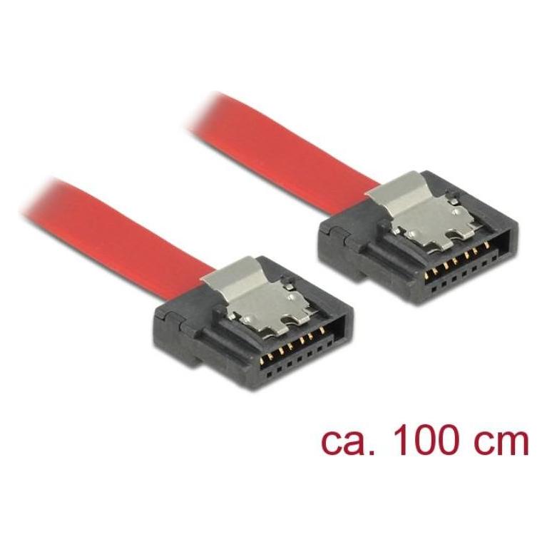 Delock FLEXI SATA-Kabel (100 cm, SATA) (83837)