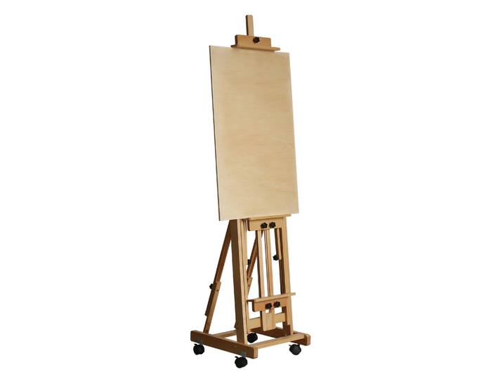 Staffelei Holz 135 - 240 cm waagerecht und senkrecht