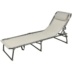 Campingbett  Campingbett ¦ beige ¦ Maße (cm): B: 60 H: 30