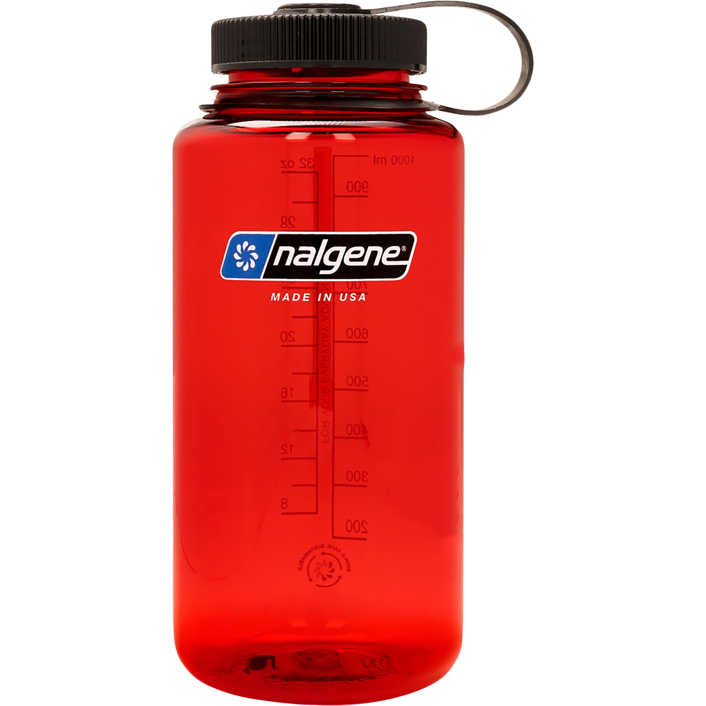 Nalgene WH Sustain Trinkflasche Trinkflaschen rot Größe 1.0L Trekking