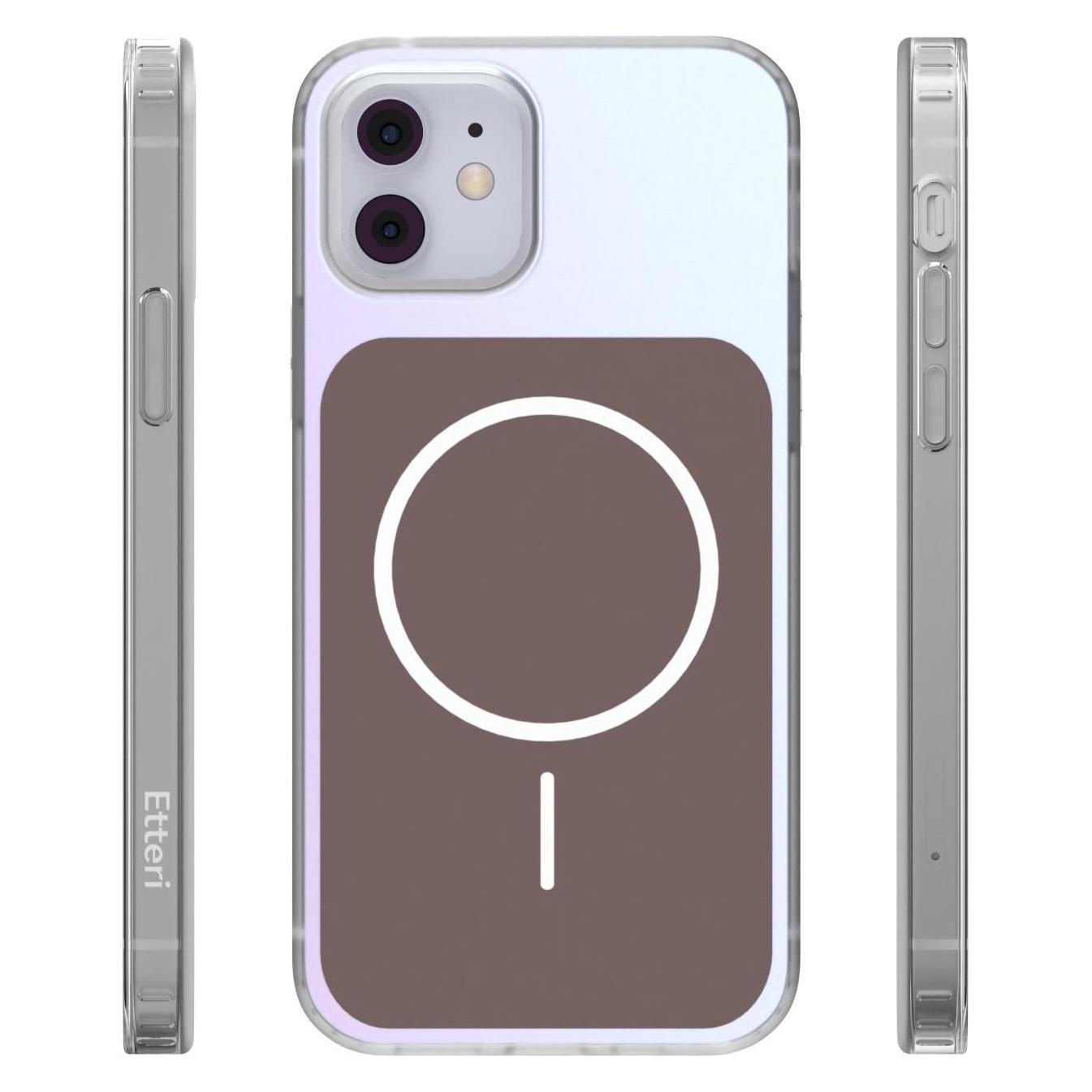 Etteri Hidden Pearl case for iPhone 12 / 12 Pro 6,1" brown (Apple iPhone 12, Apple iPhone 12 Pro) (67252386)