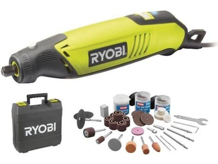 Mini Outil Multifonction Ryobi Polyvalence\, Précision\, Gravure\, Ponçage\, Découpe - Ryobi