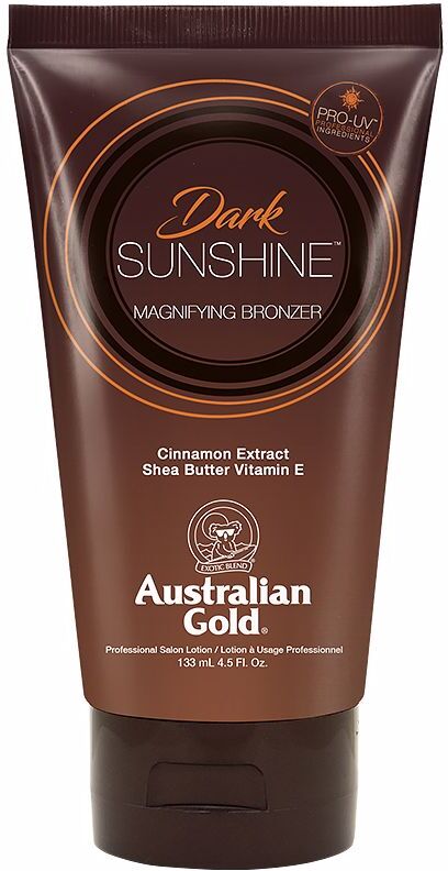 Australian Gold Sunshine Dark magnifying bronzer professional lotion 133 ml
