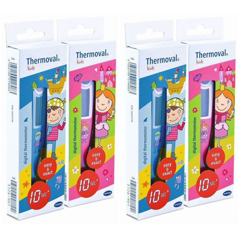 Thermoval kids digitales Fieberthermometer 2x 2x1 St
