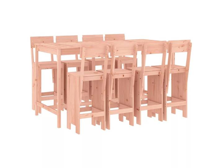 VidaXL - Gartenbar set douglasienholz, One Size, Braun