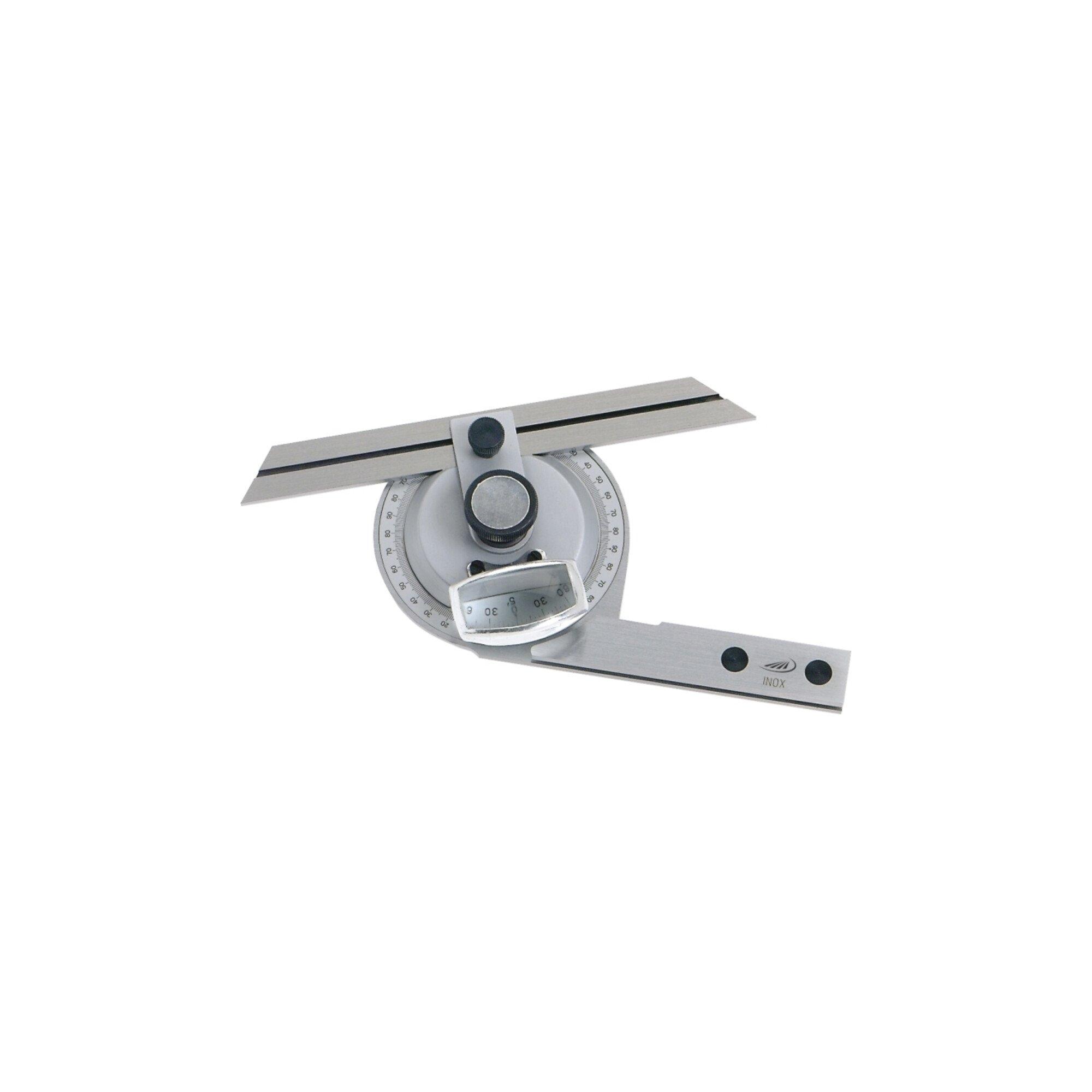Helios Preisser Universal Winkelmesser RCr. Mit Lupe 150/200/300mm ; Helios-Preisser (0420522)