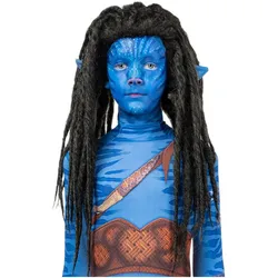 Metamorph Blauer Stammeskrieger Dreadlocks Kinderperücke