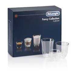 DeLonghi Fancy Collection Gemischte Thermogläser 6er Set DLSC302
