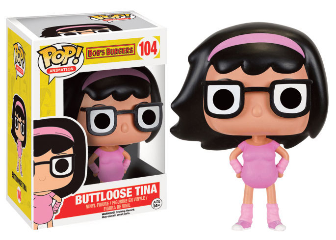 Funko Bob's Burgers Buttloose Tina POP! Figuur, 9 cm, FK7647