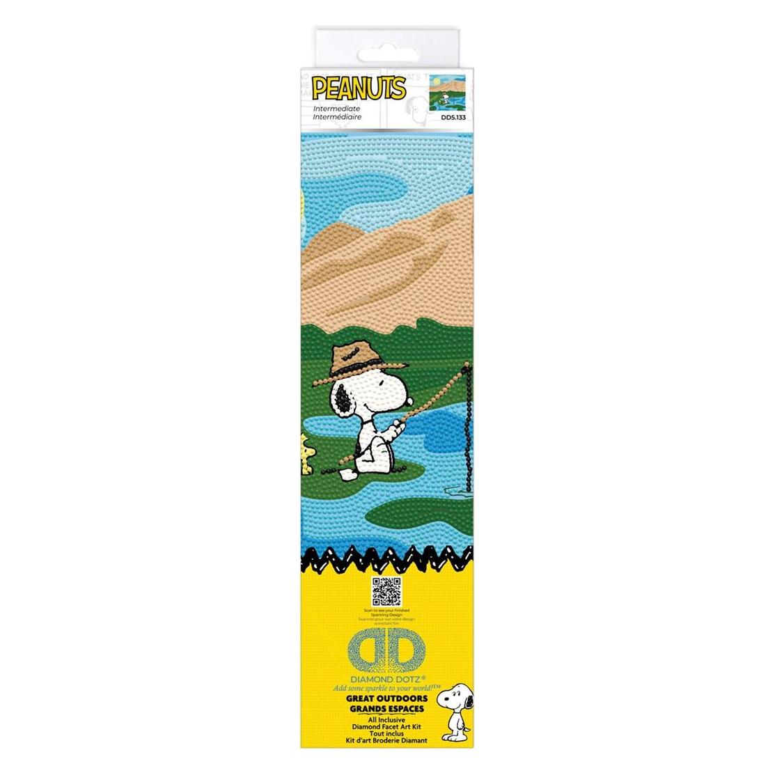 Diamond Dotz Diamond Painiting Snoopy am Angeln (DD5133)