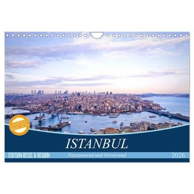 Istanbul - Faszinierend und Verwirrend (Wandkalender 2026 DIN A4 quer), CALVENDO Monatskalender