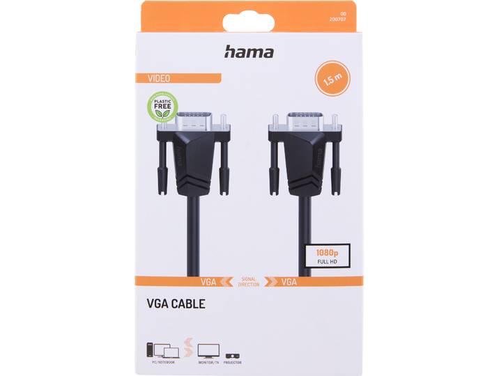 Hama VGA-Kabel Full-HD 1.5 m