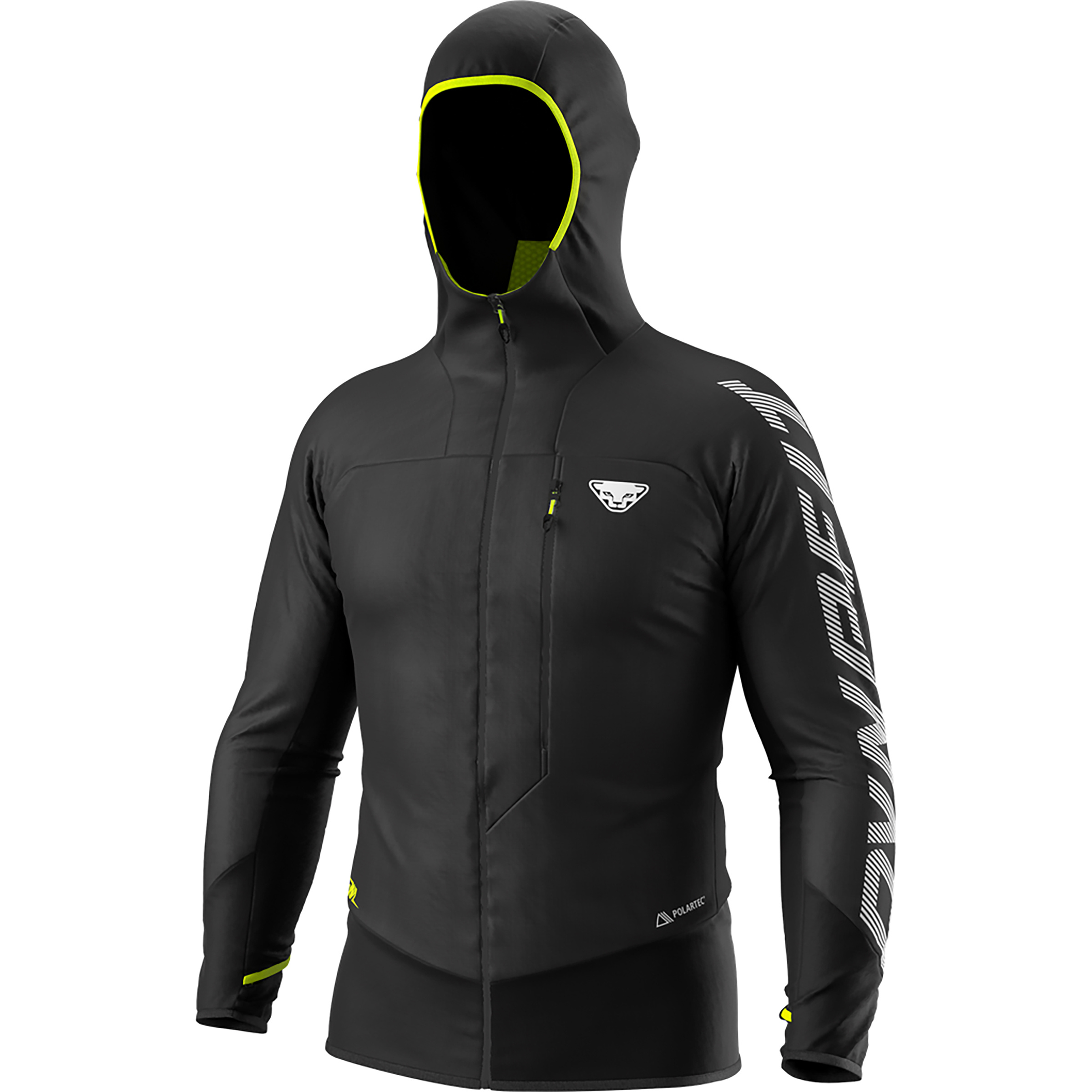 Dynafit DNA Polartec Alpha Herren Kunstfaserjacke schwarz Größe L Trekking Windabweisend Wasserabweisend